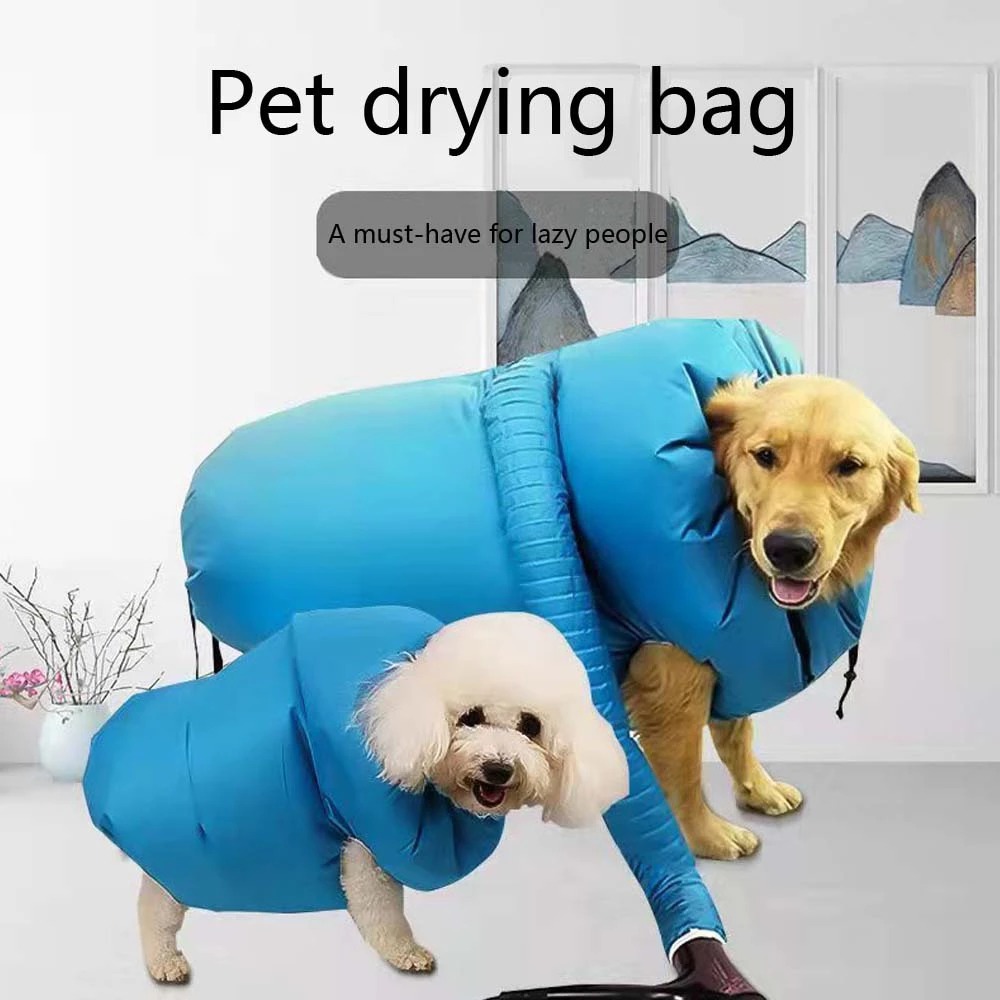 Hot Dog Press - Borsa Asciugacapelli per Cani e Gatti,