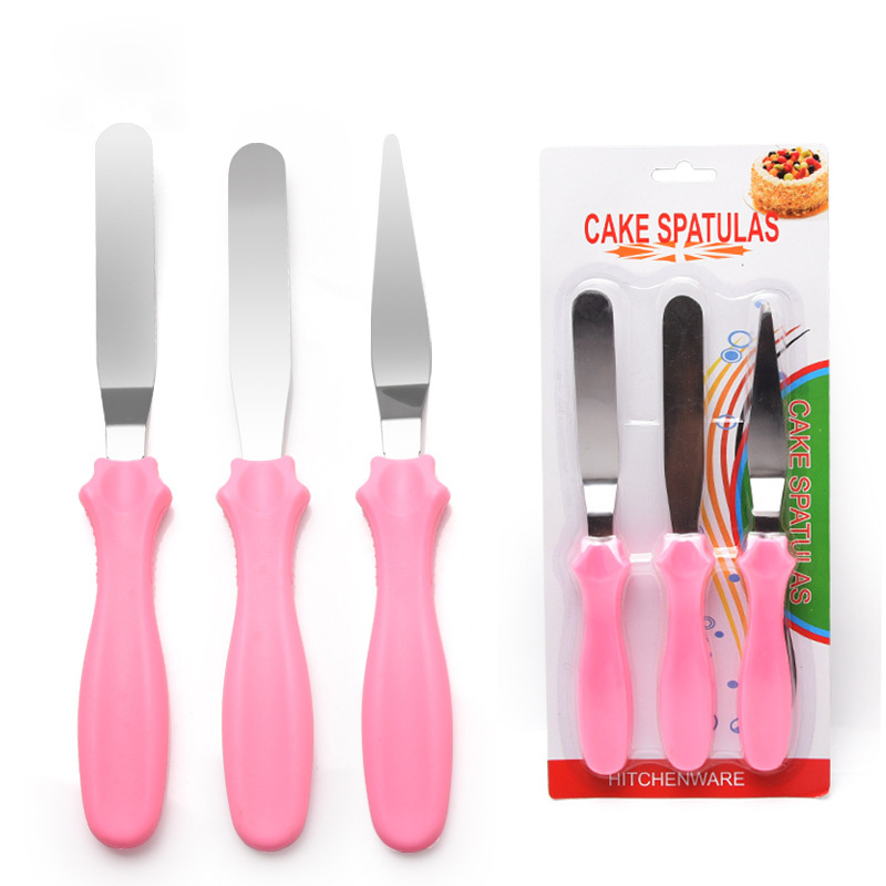 Okonomiyaki Spatula - 3 Pz/set Torta Spatola Burro Glassa