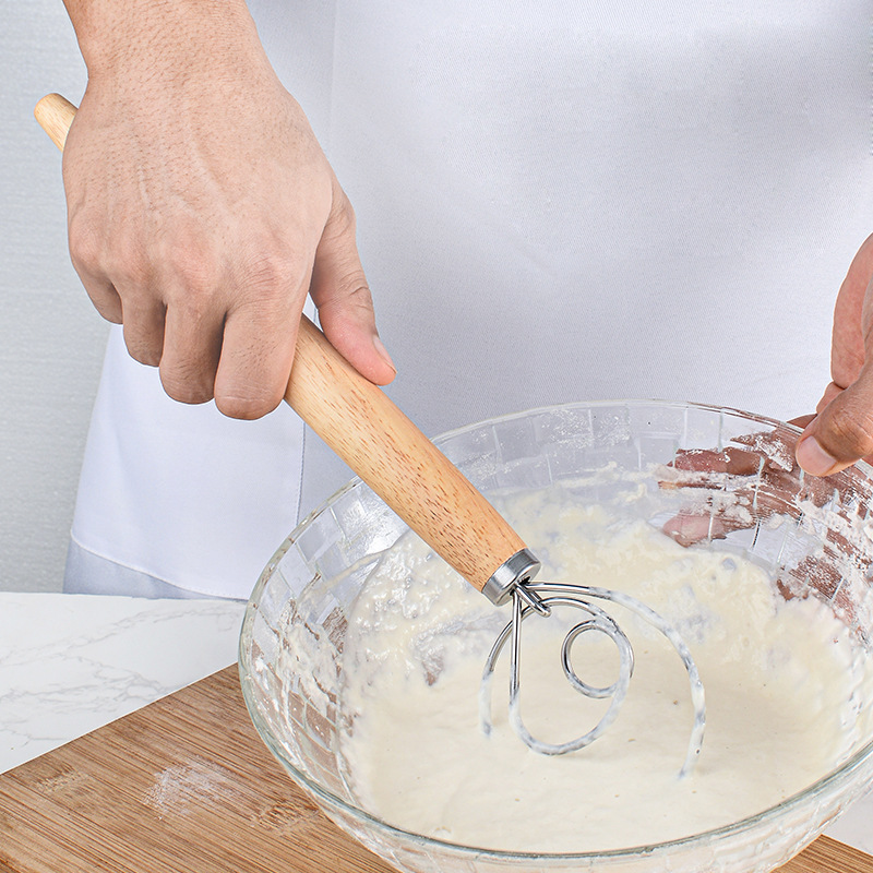 Danish Pancake Pan - Manico in quercia da 13 pollici