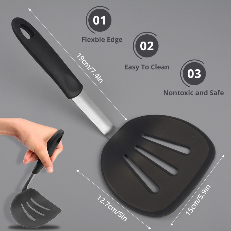 Spatola flessibile in silicone - Okonomiyaki Spatula recensione e prezzo